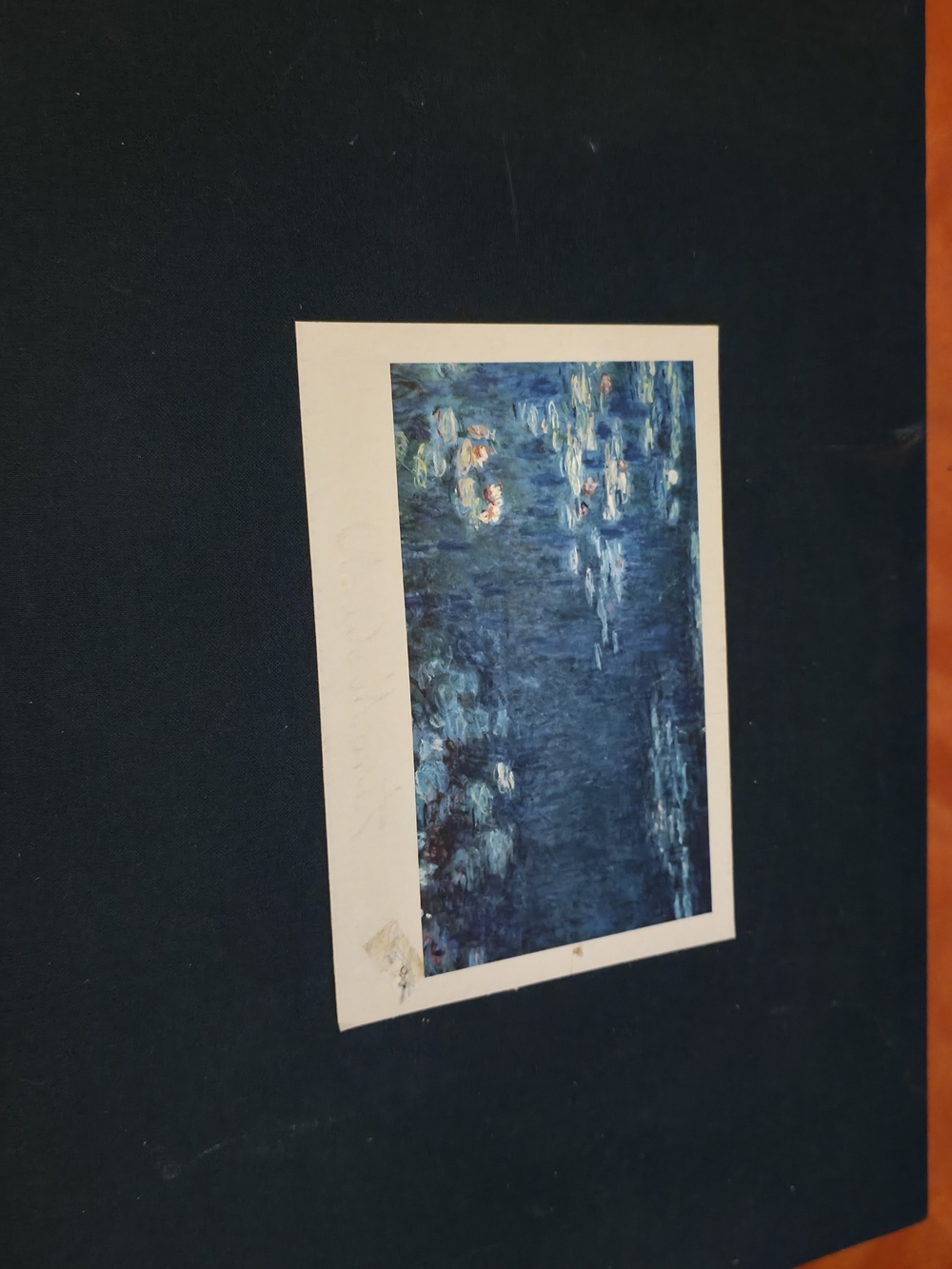 4/$97 Deal! Vintage Monet Blue Water Lily & Other Art Print Cards In A Boxed Set